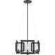 Marco 4 Light 16 inch Matte Black Pendant Ceiling Light